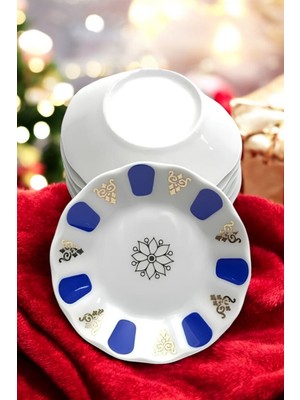 Transformacion Melamin Çay Tabağı 6 Adet Geleneksel Türk Çay Bardağı Altlığı 721012