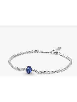 Tarz Işıltılı Pavé Tenis Bilezik