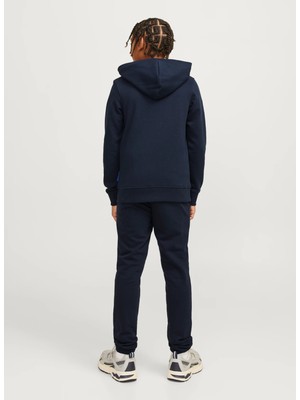 Jack & Jones Lastikli Paça Koyu Lacivert Erkek Eşofman Altı 12267461