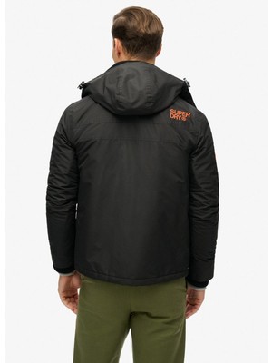 Superdry Siyah Erkek Mont M5011921A02A_HOODED Mtn Wındbreaker