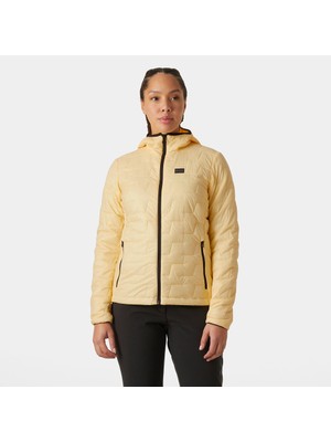 Helly Hansen Kadın Lifaloft Yalıtımlı Sarı Mont Rüzgar Koruması ve Hafif Yapı ile