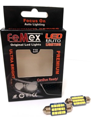 Femex Premium 4014 Chipset 21SMD Sofit LED Ampul 36MM