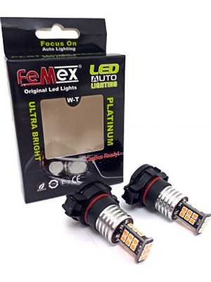 Femex PSY24W Duy 24SMD 3030 Chipset LED Ampul Sinyal Ampulu