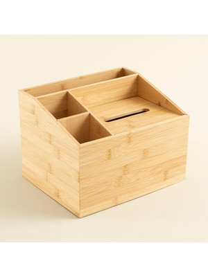 Ravva Bambu Servis Organizer 28X22 cm Natural