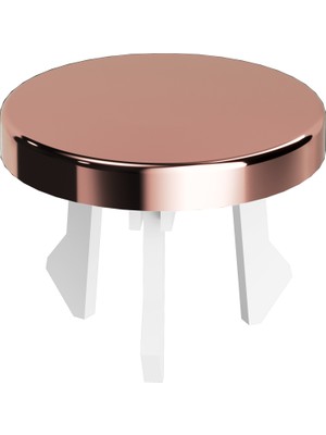 VitrA Artema Süzgeç A4516629 Su Taşma Yüzüğü, Soft Bakır