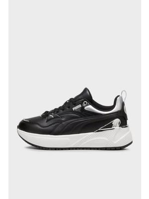 Puma R78 Disrupt Metallic Logolu Kalın Tabanlı Sneaker Ayakkabı Bayan Ayakkabı 39780302