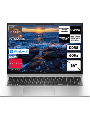 Hp Elitebook 865 G9 Ryzen 5 Pro 6650U 64-Gbddr5 1 Tbssd Wuxga 16″ Windows 11 Pro 5P731EABT21