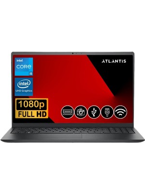 Dell Vostro 3520  İ5-1235U  32GB 512GB M.2 SSD N3002PVNB3520U ATL13 15.6" Freedos Taşınabilir Bilgisayar