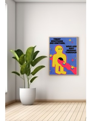 Bs Baskı A3 Emotıons Baskılı Poster