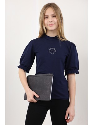 Toontoy Kız Çocuk Okul Tişört