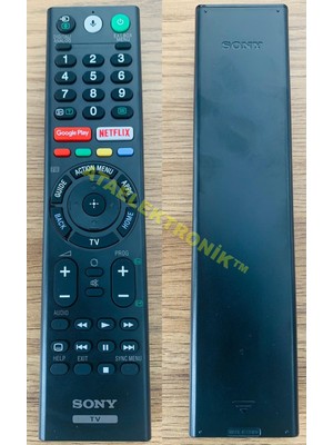 Ata Elektronik Sony SES KOMUTLU TV Uzaktan Kumandası RMF-TX310E Sesli - Sony Bravia Smart TV KD-43XF8096 KD-43XF8588 KD-49XE8004