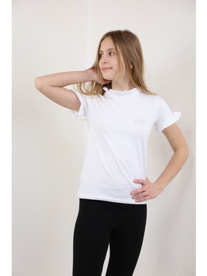 Toontoy Kız Çocuk Okul Tişört