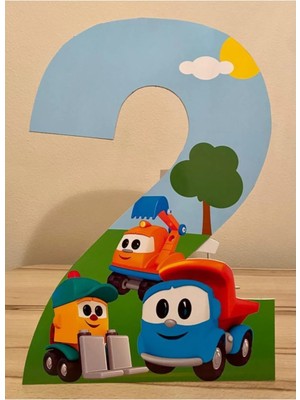 Okart Tasarım Kamyon Leo “2” Masaönü Ayaklı Pano