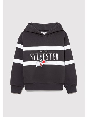 Mavi Sylvester Baskılı Antrasit SWEATSHIRT7S10074-70087