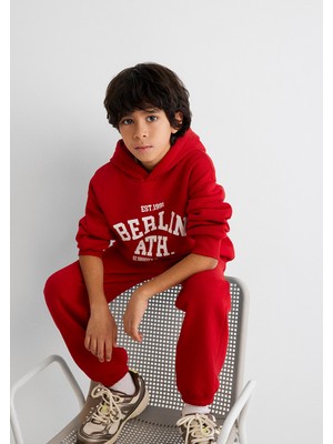 Mavi Berlin Baskılı Kırmızı SWEATSHIRT6S10066-85905