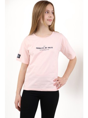 Toontoy Kız Çocuk Baskılı Tişört