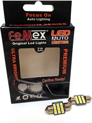 Femex Premium 4014 Chipset 21SMD Sofit LED Ampul 31MM