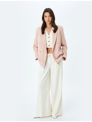 Koton Kruvaze Oversize Blazer Ceket