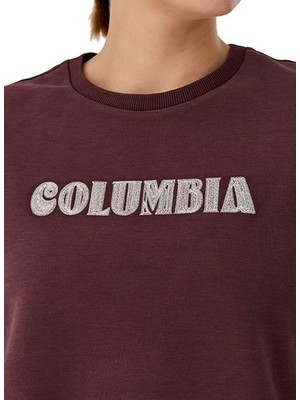 Columbia Csc Embroidery Crewneck Kadın Sweatshirt CS0384