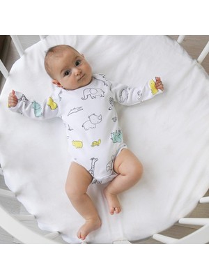 Owli Bebek Body Uzun Kol Zoo Zoo