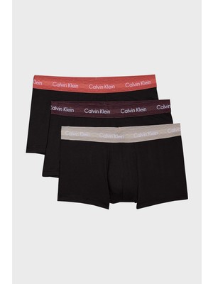 Calvin Klein Streç Pamuklu Logo Yazılı 3 Pack Boxer 0000U2664GQ41 Erkek Boxer 0000U2664G Q41