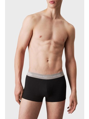 Calvin Klein Streç Pamuklu Logo Yazılı 3 Pack Boxer 0000U2664GQ41 Erkek Boxer 0000U2664G Q41