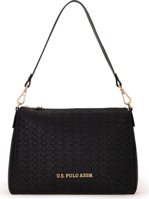 U.S. Polo Assn. Kadın Siyah Kol Çantası 50303431-VR046