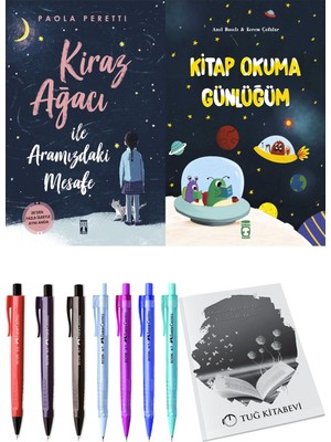 Kitap Okuma Günlüğüm ve Kiraz Ağacı Ile Aramızdaki Mesafe 2li Set