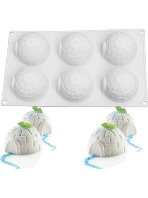 Profesyonel Silikon Kalıp 6 Bölmeli