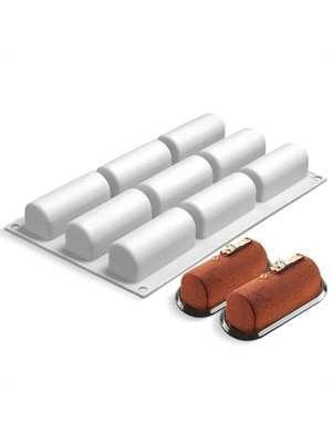 Profesyonel Silikon Baton Kalıp 9 Bölmeli