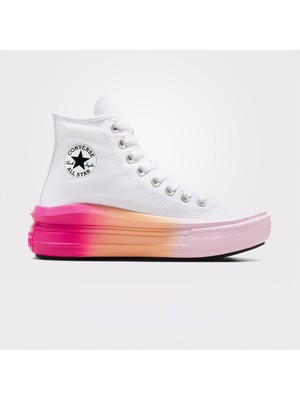 Converse Chuck Taylor All Star Move Kadın Beyaz Platform Sneaker