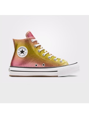Converse Chuck Taylor All Star Eva Lift Kadın Sarı Platform Sneaker