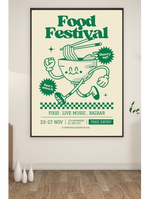 Bs Baskı A3 Foodfestıvalbaskılı Poster