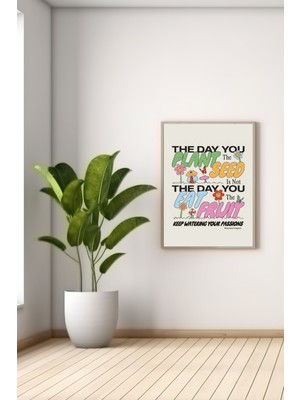 Bs Baskı A3 Plant Seed Baskılı Poster