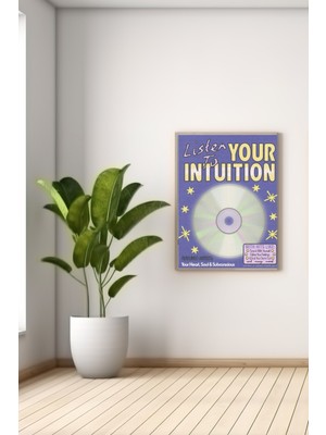 Bs Baskı A3 Your Intuıtıon Baskılı Poster