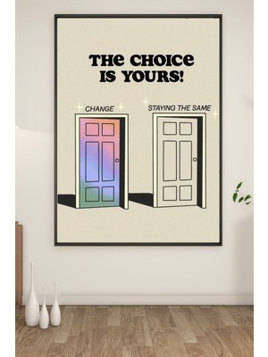 Bs Baskı A3 Choose Baskılı Poster