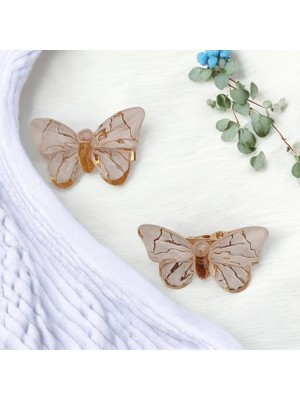 Gigi Giyim Kelebek Desenli Pensli Toka