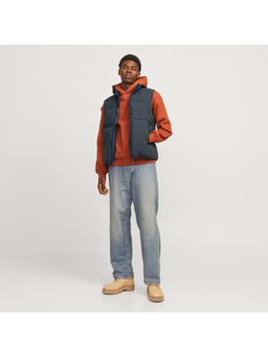 Jack & Jones Erkek Dik Yaka Puffer Yelek - Vesterbro