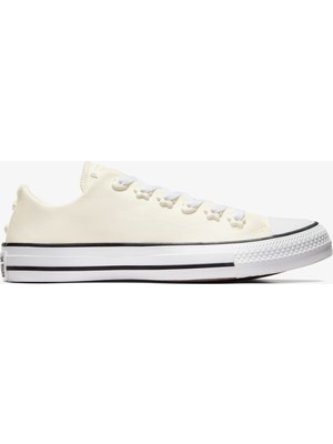 Converse Chuck Taylor All Star Stars Kadın Krem Sneaker