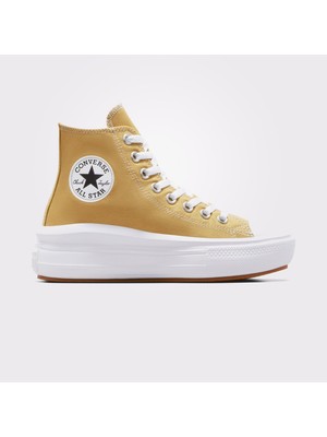 Converse Chuck Taylor All Star Move Platform Seasonal Color Kadın Sarı Sneaker