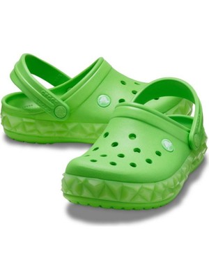 Crocs Crocband Geometric Glow Band Clog K Çocuk Terlik 210132-3WA