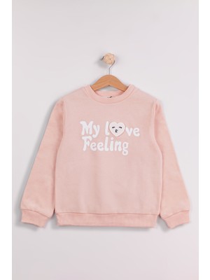 Harika Kids Kız Çocuk 2'li Paket Basic Sweatshirt