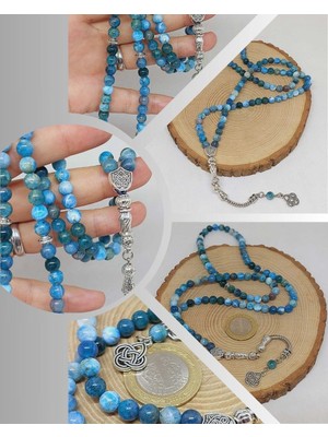 Apatit Taşı 99LUK Tesbih 6mm (3208)