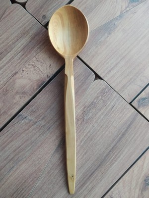 Ncy Trabzon Bölgesi El Yapımı Hakiki Şimşir Kaşığı 30 Cm