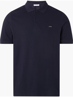 Calvın Kleın Stretch Pıque Slım Button Polo Polo Yaka T-Shirt