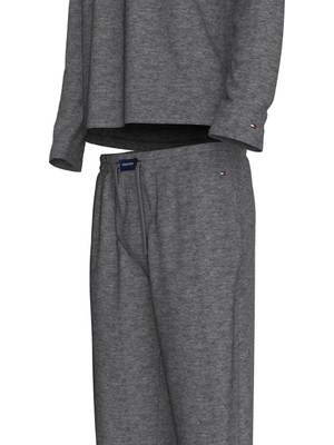 Tommy Hılfıger Ls Jersey Pj Set Cuffed Pijama Takımı