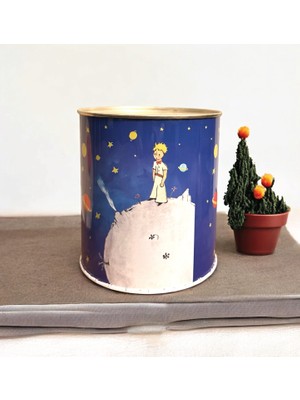 Küçük Prens Desenli Silindir Kumbara