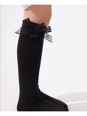 Mimu Çorap Family Dizaltı Kurdeleli Çocuk Basic Çorap