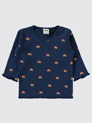Civil Baby Kız Bebek Takım 6-18 Ay Lacivert