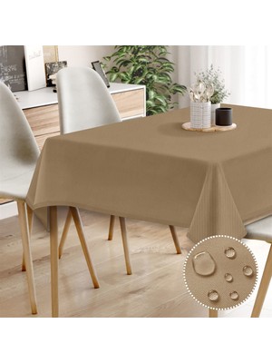 Monolisse Canvas Sıvı Geçirmez Leke Tutmaz Kil Masa Örtüsü